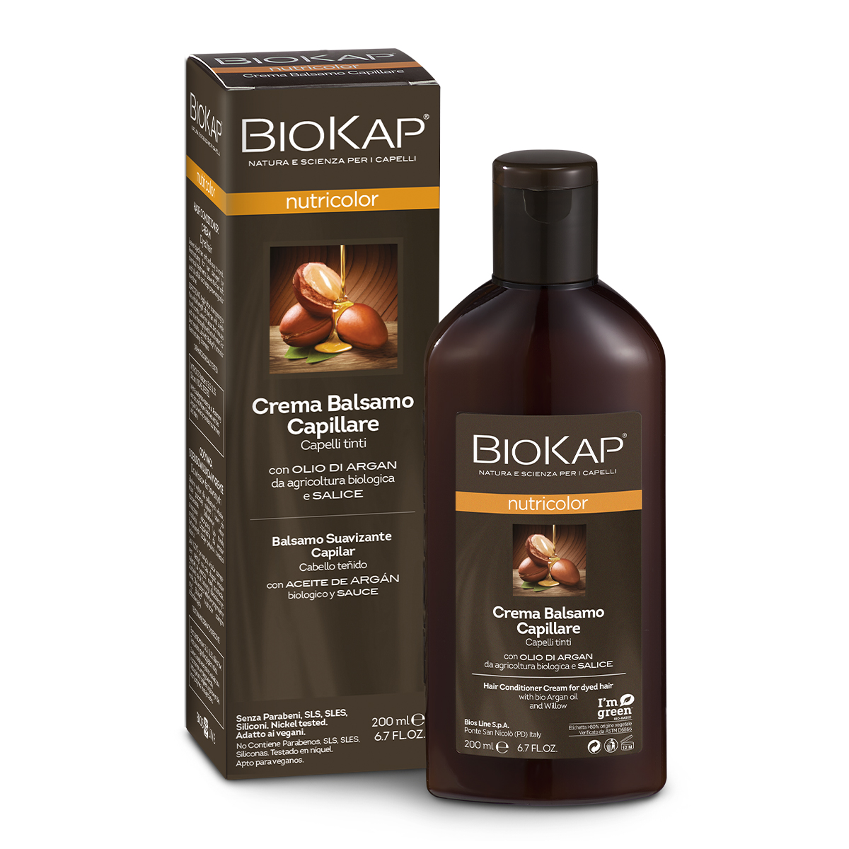 BioKap Nutricolor Crema Balsamo Capillare