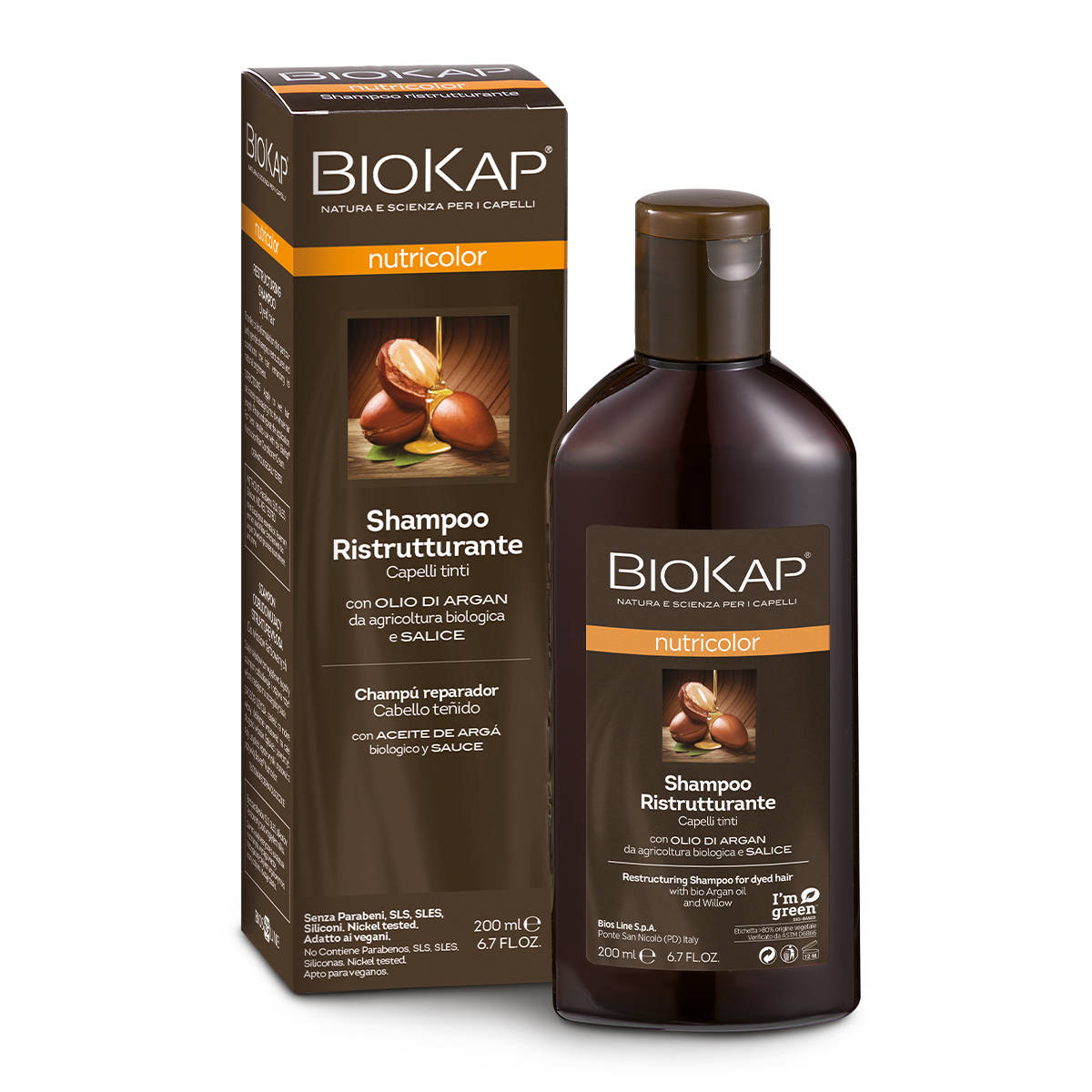BioKap Nutricolor Restructuring Shampoo
