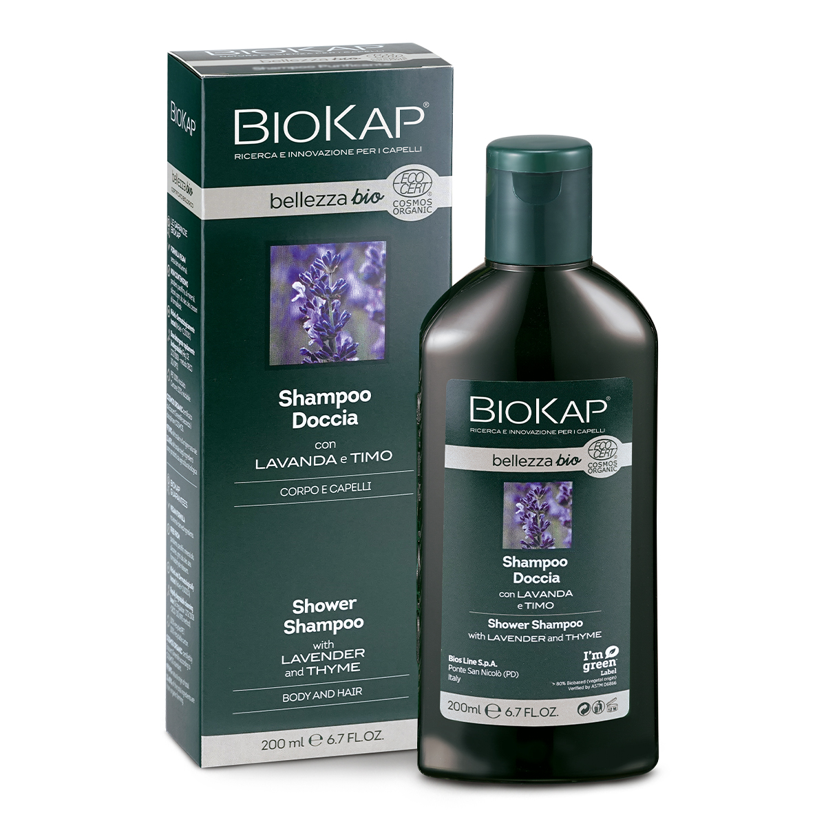 BioKap® Bellezza Bio Shower Shampoo