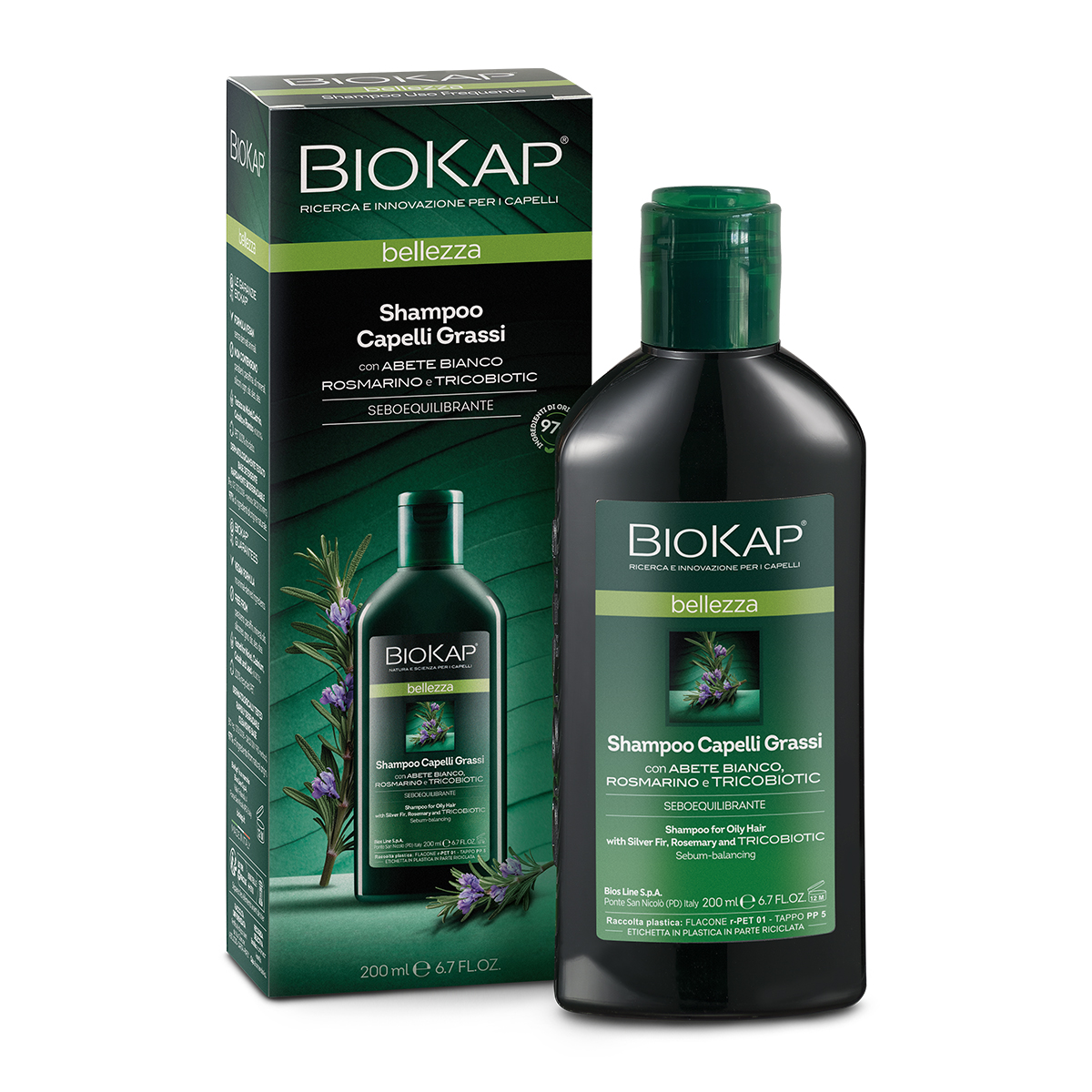 BioKap® Bellezza Shampoo Capelli Grassi