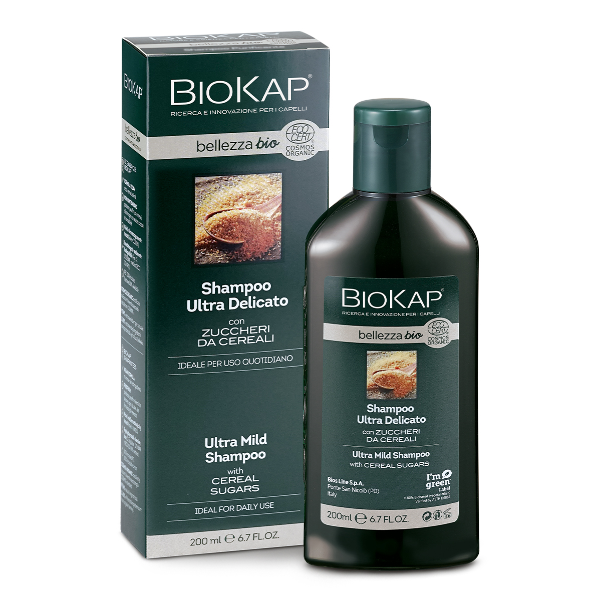 Biokap® Bellezza Bio Ultra Mild Shampoo