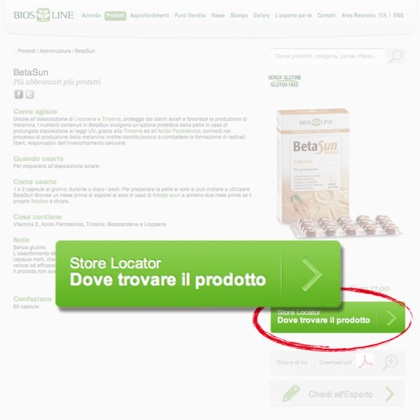 Da oggi è online lo Store Locator: trova il prodotto che cerchi nel punto vendita più vicino a te.