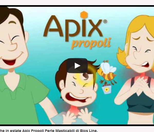 È online il nuovo spot Apix. La nostra simpatica Ape vi mostra cosa fare in caso di mal di gola da sbalzi di temperatura.